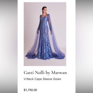 Gatti Nolli by Marwan gown